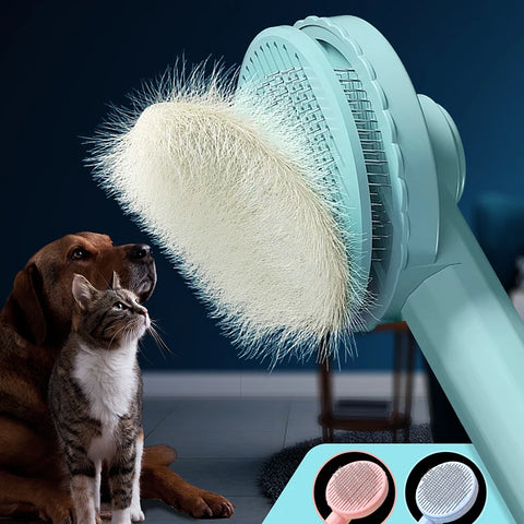 Cat Grooming Brush – Effective Hair Removal Tool for Cats and Kittens