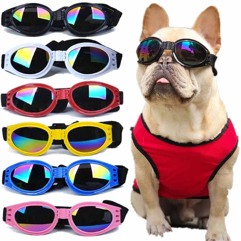 Foldable Pet Sunglasses – UV Protection Fashion Goggles for Cats & Dogs
